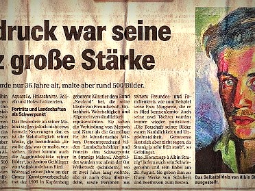 Zeitungsausschnitte